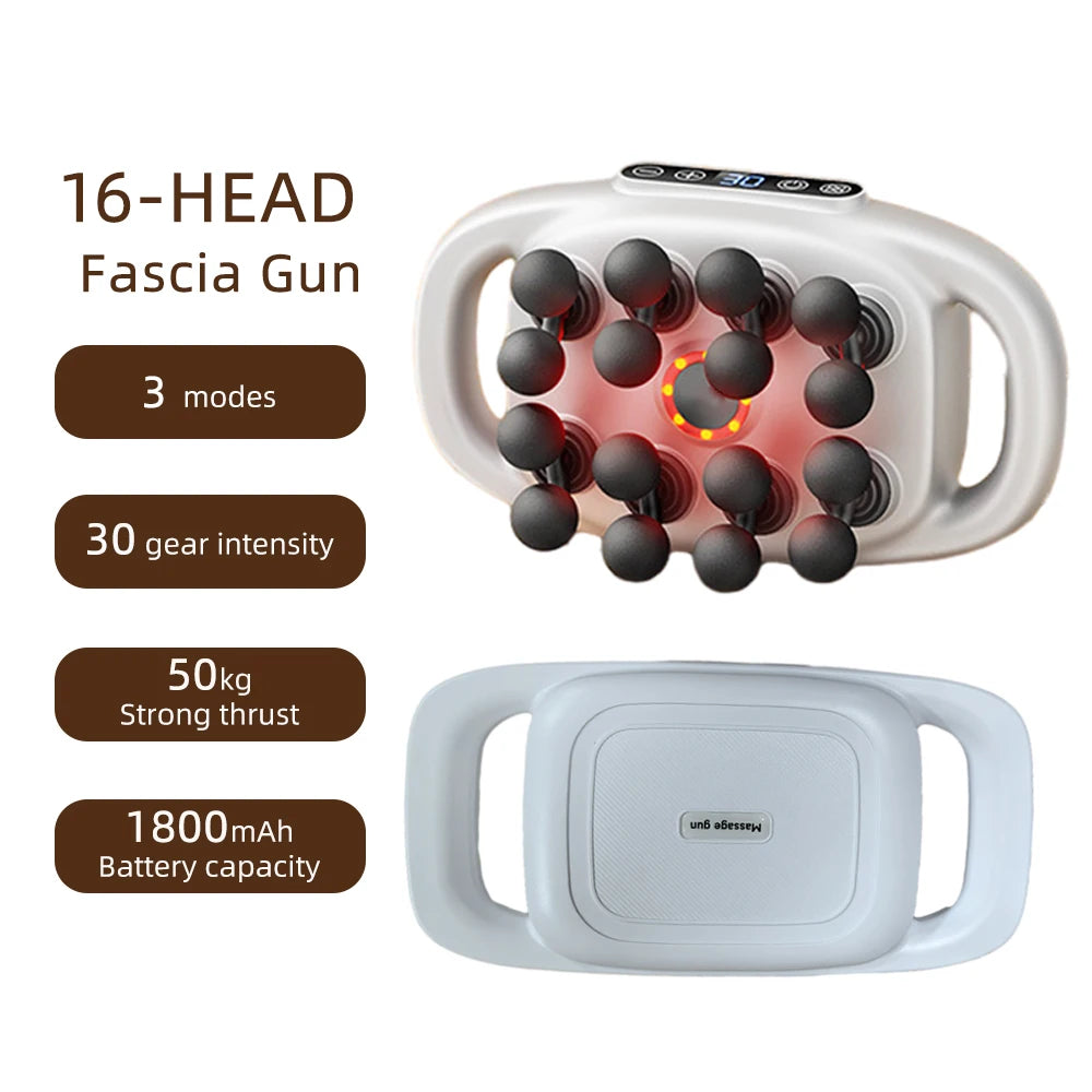 💪 MuscleMaster Pro – 16-in-1 Tiefengewebs-Massagegerät