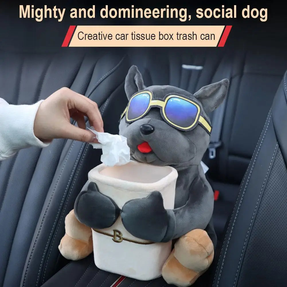 🐾 PlüschBuddy – Der 2-in-1 Auto-Organizer mit Herz