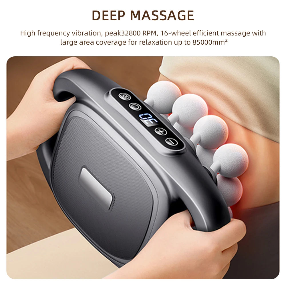 💪 MuscleMaster Pro – 16-in-1 Tiefengewebs-Massagegerät